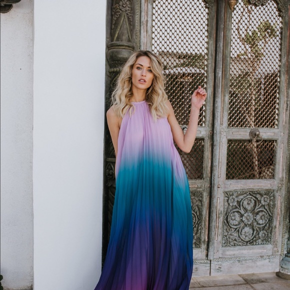 Ombré maxi dress brand new!! - Picture 3 of 4